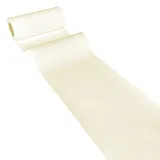 JUNOPAX Papier Tischläufer 50m x 0,20m, Loop creme