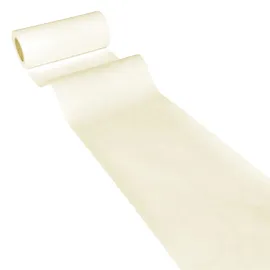 JUNOPAX Papier Tischläufer 50m x 0,20m, Loop creme