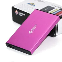 MasterStor 1 Jahre Garantie-Externe Festplatte USB 3.0 super schnelle 2,5-Zoll-SATA-Laptop Hard Drive tragbare Festplatte (80 GB, 120 GB, 160 GB, 320 GB, 500 GB, 1TB) ROSA (320GB)