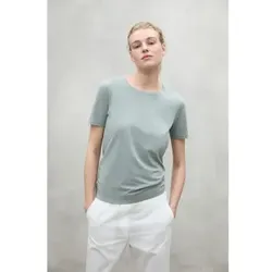 ECOALF für Damen. MCWGATSLAKE00824S25-058 See-T-Shirt grün (S), Lässig, Kurzarm, Bio-Baumwolle, Nachhaltig