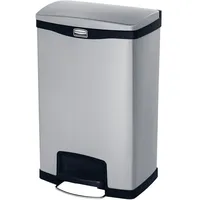 Rubbermaid Slim Jim 50 l Schwarz