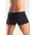 H.I.S. Boxershorts unifarben schwarz M 5er Pack