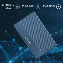 OEM 2,5" Gehäuse 2 TB USB 3,0 Blau 5901878522760