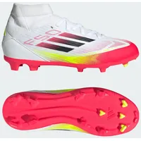 Adidas F50 League Mid FG/MG Kids Fußballschuh WEISS|SCHWARZ|GELB 29