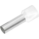 CIMCO 187001 Aderendhülse 0.5 mm2 Teilisoliert Weiß 100 St.