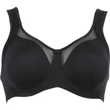 Anita Komfort BH Clara Entlastungs-BH, Komfortträger, vorgeformte Cups, für Damen, Schwarz) 90C