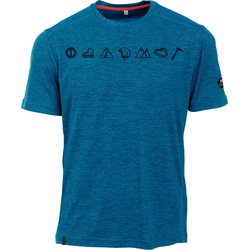 MAUL Sport Grinberg Fresh - 1/2 T-shirt mit Print blue (75) 46