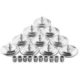 SOTech 10er Set Verstellfüße MOBILIA 50 mm M8x15 inkl. Einschraubmuffen