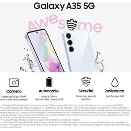 Samsung Galaxy A35 5G 8 GB RAM 256 GB Awesome Lilac