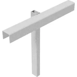 Schake Holzbauzaunständer und Oberteil, Holzbauzaunständer Oberteil verzinkt, 490 mm