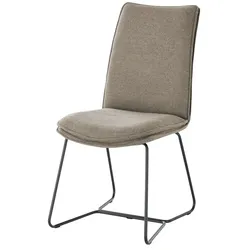 Esszimmerstuhl  mit Griff  ¦ beige ¦ Maße (cm): B: 48 H: 94 T: 65.0