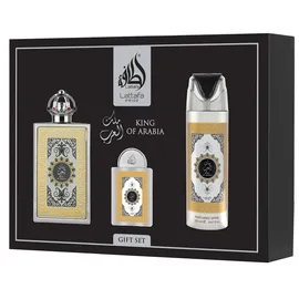 Lattafa Pride King of Arabia Eau de Parfum 100 ml + Geschenkset