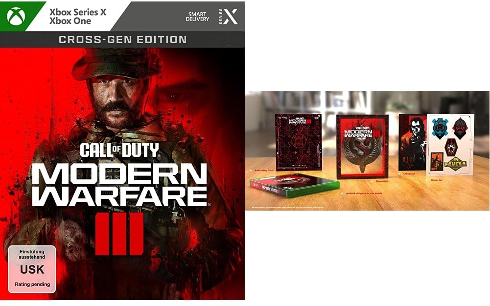 Call of Duty: Modern Warfare III (Xbox One / Xbox Series X) + Call of Duty: Modern Warfare III Pak Bundle "Play + Pak"