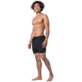 Rip Curl Offset Volley Badeshorts Schwarz S