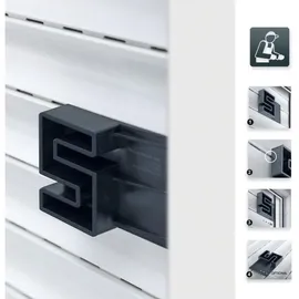 Schellenberg 16000 Hochschiebesicherung Passend für (Rollladensysteme) Mini,