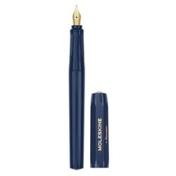 Moleskine Kaweco Fountain Pen, Blue, Medium Nib, Blue Ink