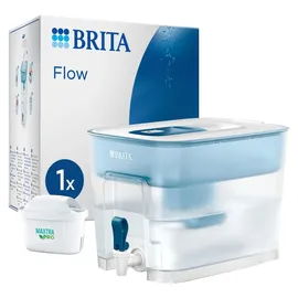 Brita Maxtra Pro All-In-1 Kartuschen 1 St. + Flow Wasserfilter-Station basic blue