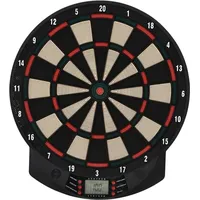 Homcom Elektronische Dartscheibe Kunststoff inkl. 6 Darts