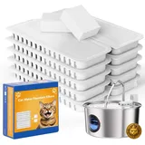 Ersatzfilter für Kittyspout Edelstahl Trinkbrunnen für Katzen, Katzenbrunnen Filter 10 Stück 2 Schwämme