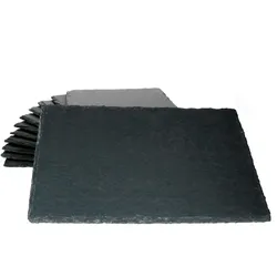 12er Set Schieferplatte 20x30 cm - 23464665