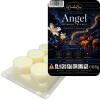 WonderWax Duftwachs Wax Melts Angel – Parfume Collection, 6 Duftwachs Kreise aus Sojawachs für Duftlampe & Aromalampe, vegane Wax Melts, Raumduf...