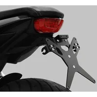 Zieger X-Line Kennzeichenhalter für Honda CB 650 R/CBR650 Bj. 21-24 Schwarz