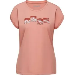 MAMMUT Damen Shirt Mountain T-Shirt Women Day and, quartz dust, S