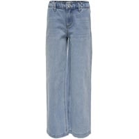 Only A/S Mädchen Kogcomet Wide Dnm Lb Noos Hose, Light Blue Denim, 140 EU