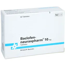 Baclofen-neuraxpharm 10 mg Tabletten 50 St