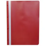 Livepac-Office Ablage-Schnellhefter / Archiv-Hefter mit Lochung zum Abheften / Farbe: rot