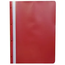 Livepac-Office Ablage-Schnellhefter / Archiv-Hefter mit Lochung zum Abheften / Farbe: rot