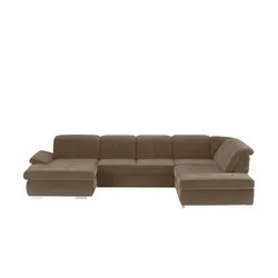 Kollektion Kraft Wohnlandschaft Mikrofaser   ¦ braun ¦ Maße (cm): B: 371 H: 100 T: 260.0