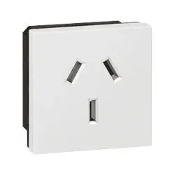 Legrand 572112 Mosaic Steckdose australischer Standard 10/15A 2-modulig