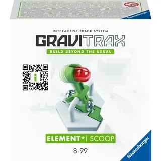 Ravensburger GraviTrax Element Scoop 22418 - GraviTrax Erweiterung für Deine Kugelbahn - Murmelbahn und Konstruktionsspielzeug ab 8 Jahren, GraviTrax Zubehör kombinierbar mit Allen Produkten