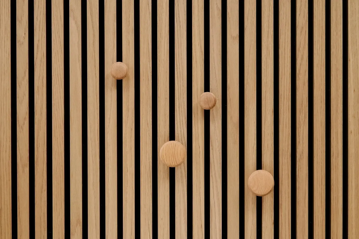 ter Hürne SilentDesign LivingWall Anbauelement Holz natur lackiert - Liv Function 170x133x42 mm