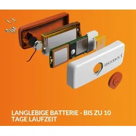 Weenect XS GPS Tracker für Hunde, Weiß