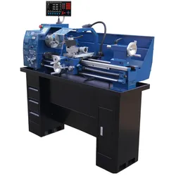 HBM Metall-Drehmaschine 320 x 900 DRO professionell variabel komplett