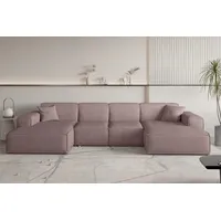 Fun Möbel Wohnlandschaft Sofa U-Form CELES PREMIUM XS in