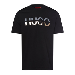 HUGO T-Shirt Denghis schwarz L