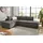luma-home Eckcouch Cord 4-Sitzer Dunkelgrau