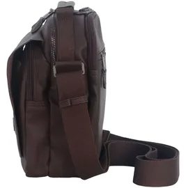 DISCOVERY Schultertasche Polyurethan Braun