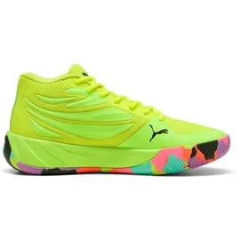 Puma Court Pro Marble Basketballschuhe 02 yellow alert/green glare 42.5
