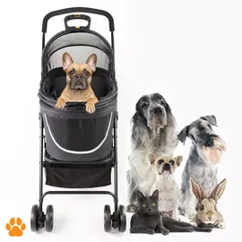 my duque Coco 2in1 Hundebuggy bis 15 kg Schwarz