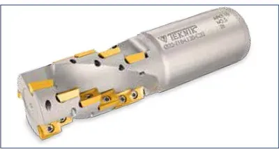 Igelfräser 20mm Durchmesser 6 Schneiden für Wendeplatten APKT 1003