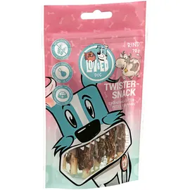 Lov&Ed Twister-Snack Rind 12 x 70 g