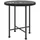 vidaXL Gartentisch Ø 50 x 55 cm Braun/Schwarz