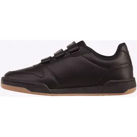 lotto Sneaker LOTTO, Damen, Gr. 39, schwarz (schwarz, dunkelgrau), Synthetik, Textil, Schuhe Sneaker, - mit drei praktischen Klettverschlüssen