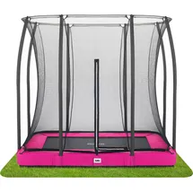 Salta Comfort Edition Ground 214 x 153 cm inkl. Sicherheitsnetz pink