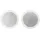 Duravit Happy D.2 Plus 70x70x5,5cm, 122 W, Lichtfeldd. radial
