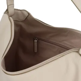 Tom Tailor Dea Schultertasche Polyurethan Beige/Weiß